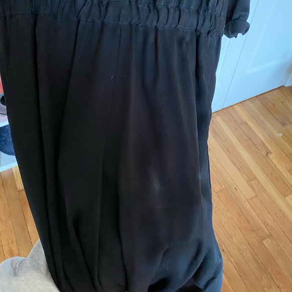 Black Club Monaco long sleeve collared jump suit - Picture 5 of 6